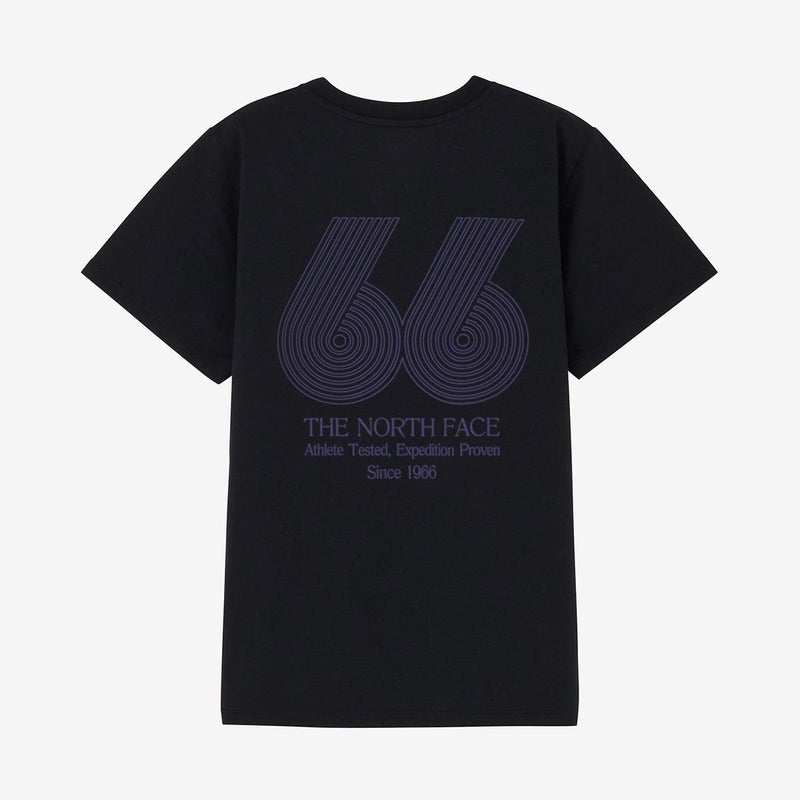 ザ・ノース・フェイスTHENORTHFACEアウトドアカジュアルショートスリーブES66グラフィックティーウェア半袖TシャツNTW82672-Kレディース女性26FW秋冬