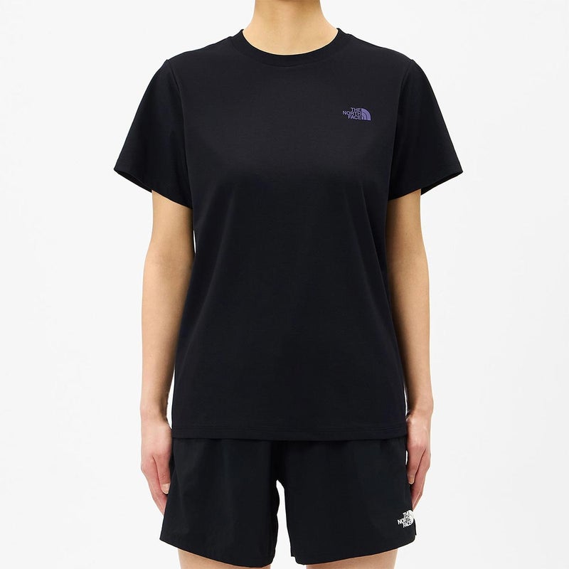 ザ・ノース・フェイスTHENORTHFACEアウトドアカジュアルショートスリーブES66グラフィックティーウェア半袖TシャツNTW82672-Kレディース女性26FW秋冬