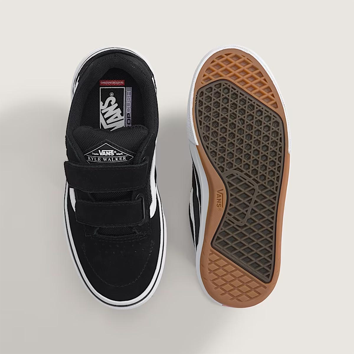 ヴァンズVANSスケボースケートボードスケシュースニーカーシューズ靴LittleKidsSkateKyleWalkerWafflecupVShoeVN000Y6JBA2ジュニアキッズ子ども男の子女の子26FA秋冬