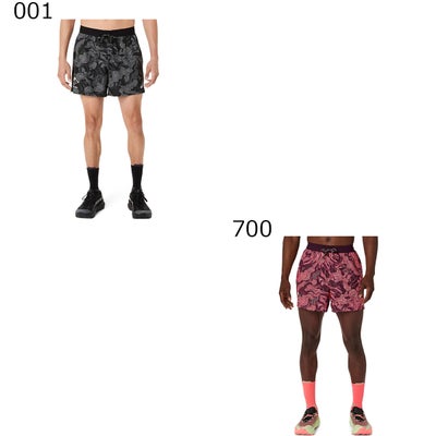 アシックスasicsランニングウェアボトムスショートハーフパンツ短パンフジトレイルオールオーバープリント5インチショートFUJITRAILALLOVERPRINT5INSHORT2011D526メンズ男性26FA秋冬