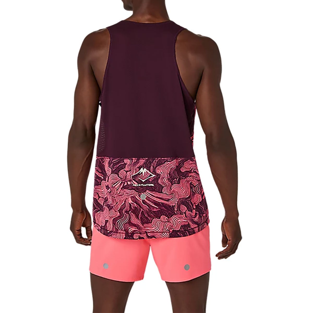 アシックスasicsランニングウェアノースリーブタンクトップフジトレイルシングレットFUJITRAILSINGLET2011D528メンズ男性26FA秋冬