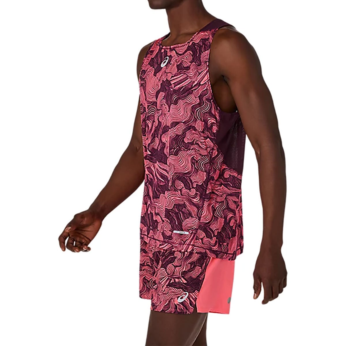 アシックスasicsランニングウェアノースリーブタンクトップフジトレイルシングレットFUJITRAILSINGLET2011D528メンズ男性26FA秋冬