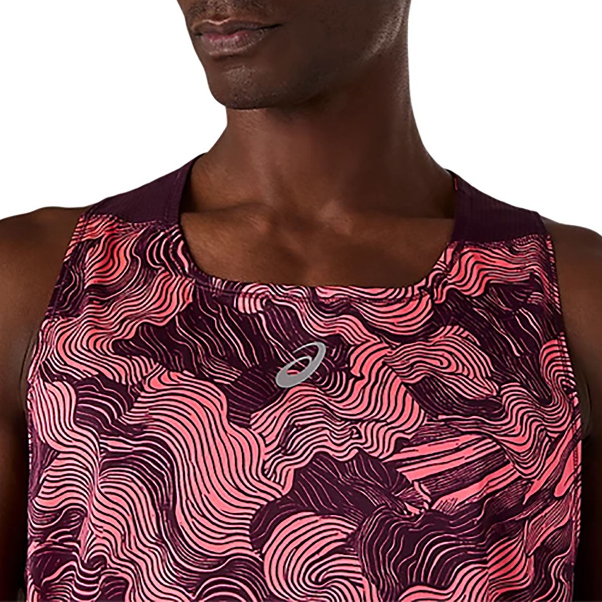 アシックスasicsランニングウェアノースリーブタンクトップフジトレイルシングレットFUJITRAILSINGLET2011D528メンズ男性26FA秋冬