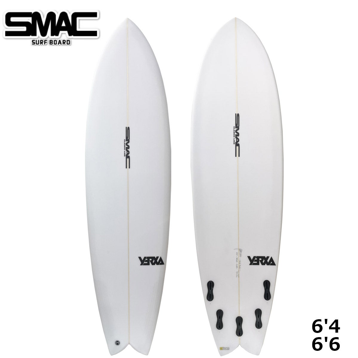 スマックサーフボードSMACSURFBOARDサーフィンサーフサーフボード板ミッドレングスYERXAMIDFISHPUFCS25FINMXF-260MFSP