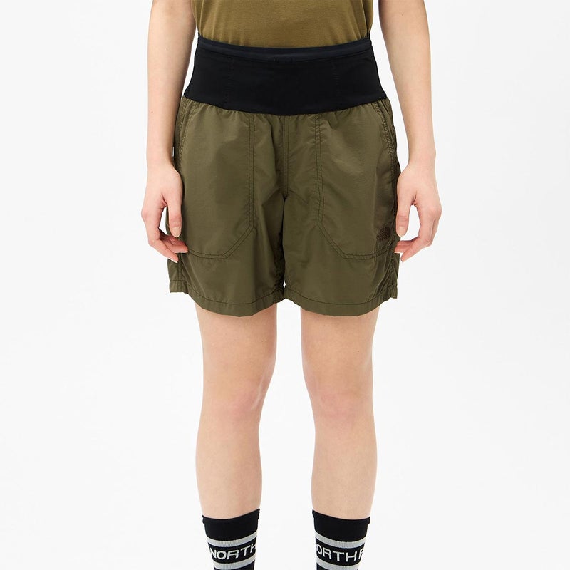 ザ・ノース・フェイスTHENORTHFACEランニングウェアボトムスショートハーフパンツ短パンフリーランショーツNBW22591-CSレディース女性26FW秋冬