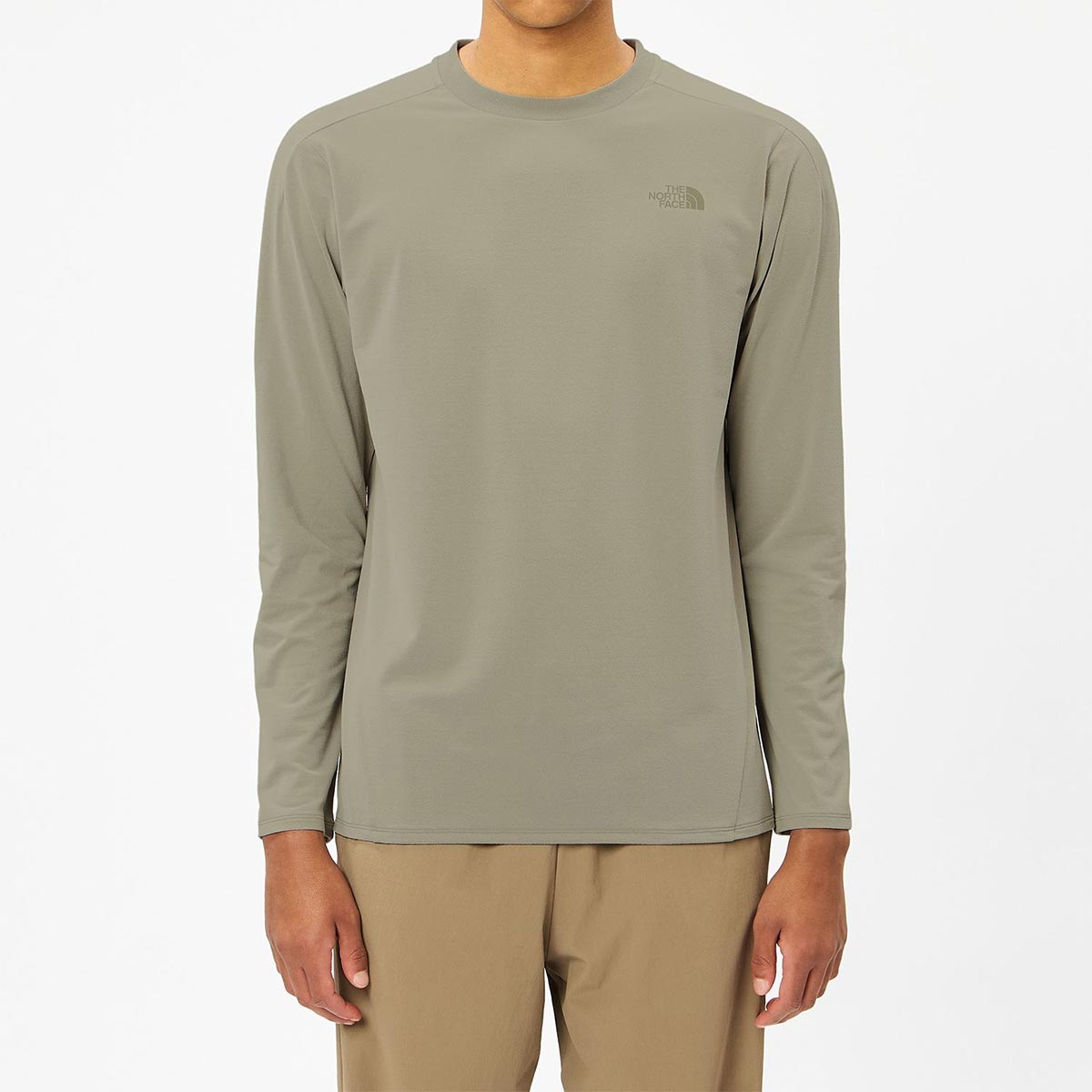 ザ・ノース・フェイスTHENORTHFACEランニングウェア長袖TシャツロンTロングスリーブフラッシュドライアクションクルーNT82581-STメンズ男性26FW秋冬