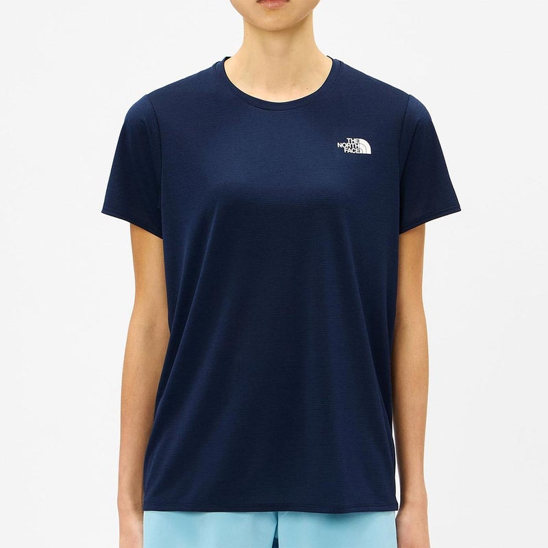 ザ・ノース・フェイスTHENORTHFACEランニングウェア半袖TシャツショートスリーブGTDメランジクルーNTW12595-UNレディース女性26FW秋冬