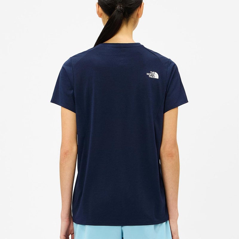 ザ・ノース・フェイスTHENORTHFACEランニングウェア半袖TシャツショートスリーブGTDメランジクルーNTW12595-UNレディース女性26FW秋冬