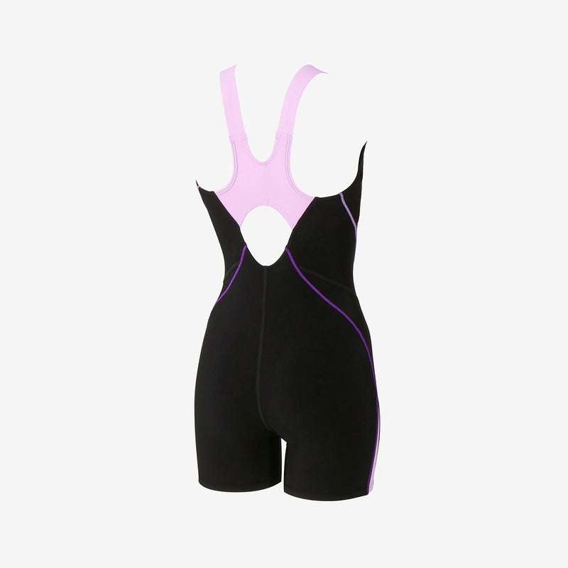 スピードSPEEDOスイムフィットネス競泳水着フィールアップルースンハーフニースキンFEELUPLOOSENHALFKNEESKINSFW12561-KVレディース女性26S2