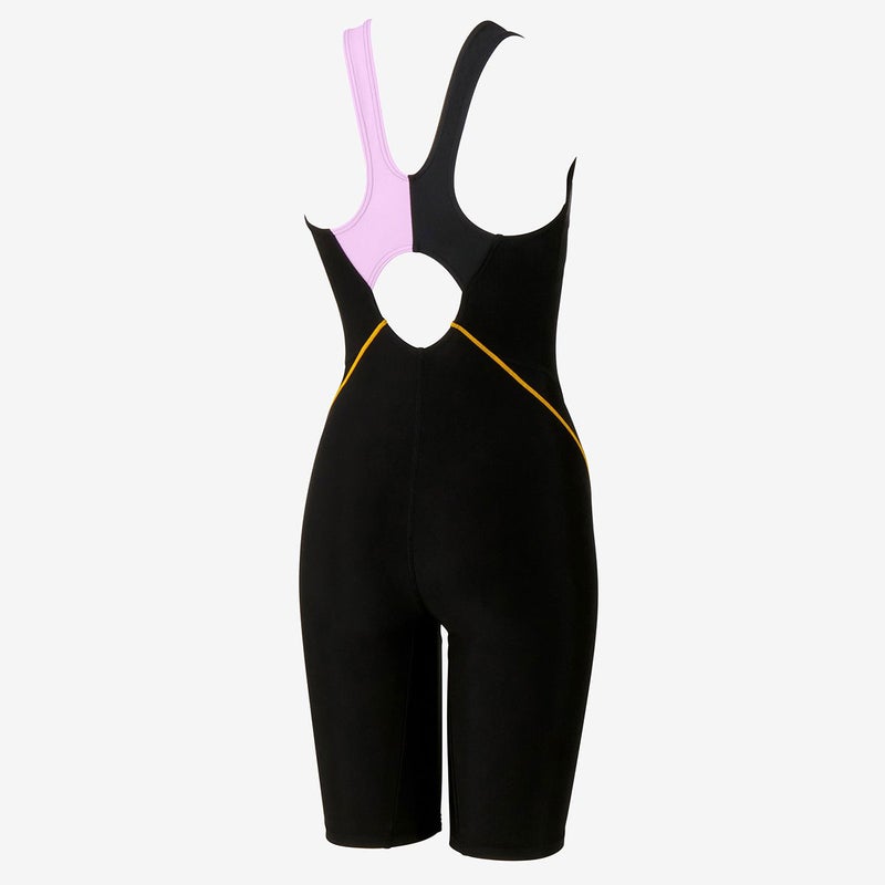 スピードSPEEDOスイムフィットネス競泳水着ストリームドッツロゴルースンニースキンSTREAMDOTSLOGOLOOSENKNEESKINSFW12614-KMレディース女性26S2
