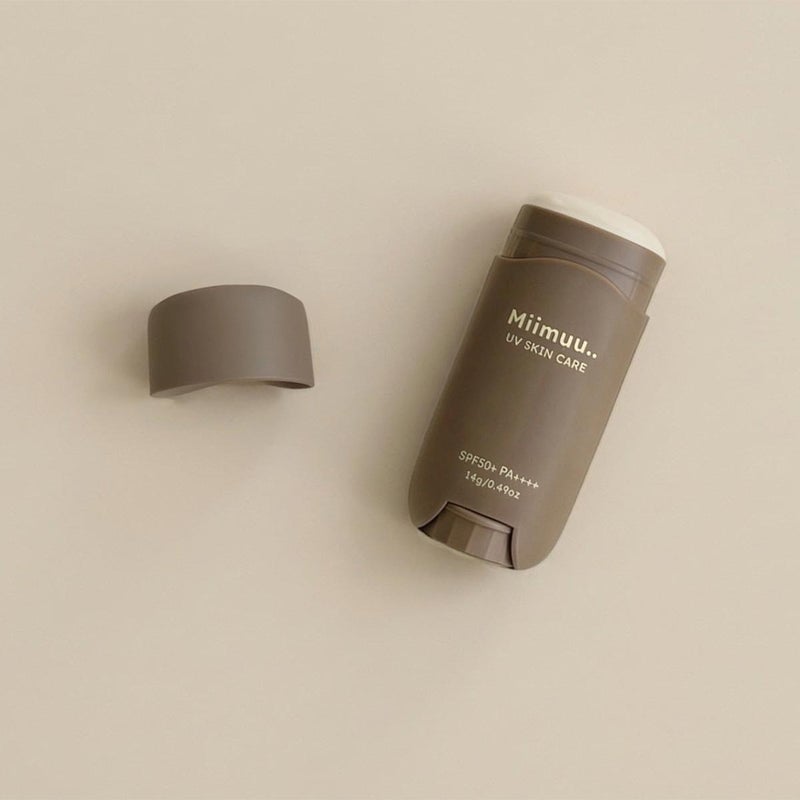 ミムーMiimuu..新感覚UVスティック日焼け止めSPF50＋PA＋＋＋＋ウォータープルーフUVカット紫外線カットUV対策紫外線対策日焼け対策スティックタイプ男性女性ギフトプレゼントMIMUU-UV01