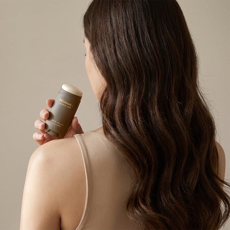 ミムーMiimuu..新感覚UVスティック日焼け止めSPF50＋PA＋＋＋＋ウォータープルーフUVカット紫外線カットUV対策紫外線対策日焼け対策スティックタイプ男性女性ギフトプレゼントMIMUU-UV01