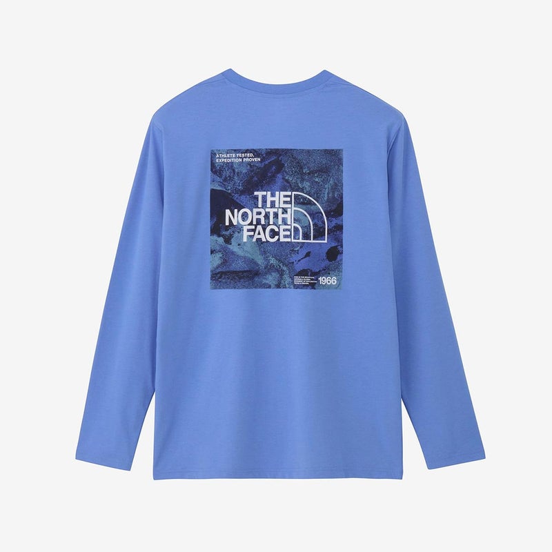 ザ・ノース・フェイスTHENORTHFACEアウトドアカジュアルウェア長袖TシャツロンTロングスリーブESスクエアロゴティーNT82671-IWメンズ男性26FW秋冬