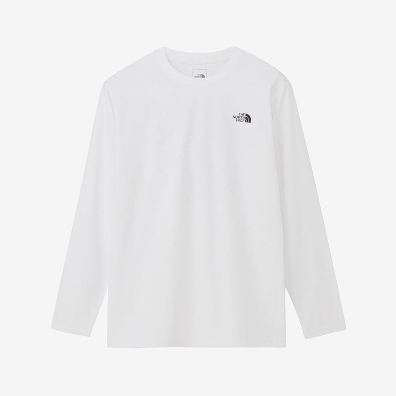 ザ・ノース・フェイスTHENORTHFACEアウトドアカジュアルウェア長袖TシャツロンTロングスリーブESスクエアロゴティーNT82671-Wメンズ男性26FW秋冬