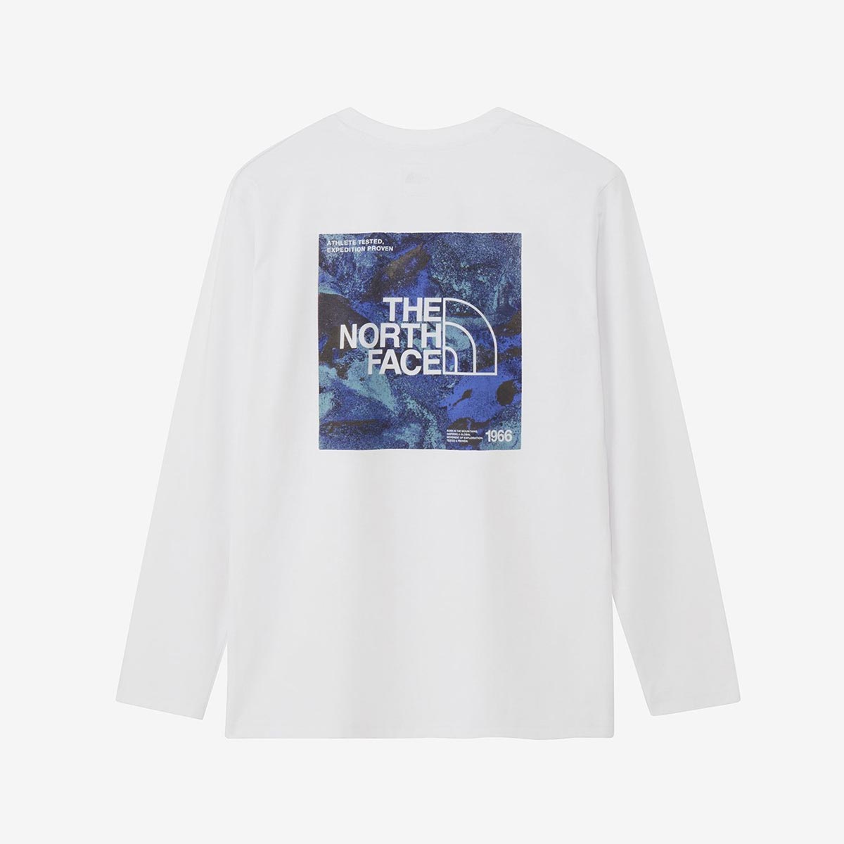 ザ・ノース・フェイスTHENORTHFACEアウトドアカジュアルウェア長袖TシャツロンTロングスリーブESスクエアロゴティーNT82671-Wメンズ男性26FW秋冬