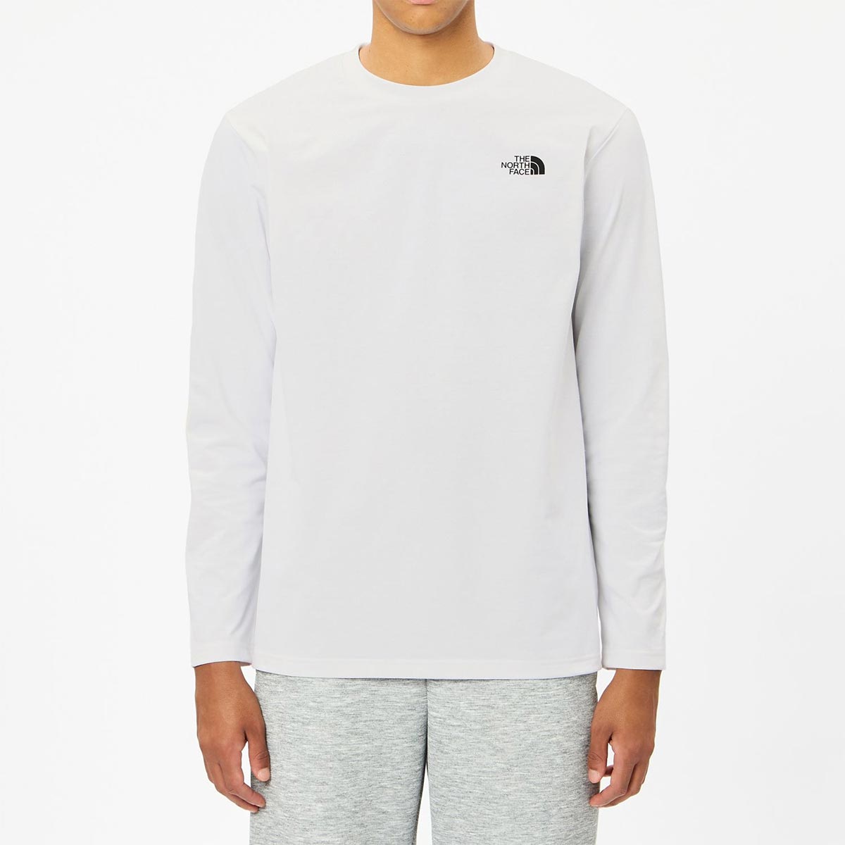 ザ・ノース・フェイスTHENORTHFACEアウトドアカジュアルウェア長袖TシャツロンTロングスリーブESスクエアロゴティーNT82671-Wメンズ男性26FW秋冬