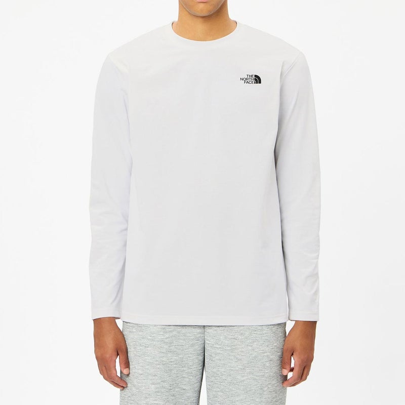 ザ・ノース・フェイスTHENORTHFACEアウトドアカジュアルウェア長袖TシャツロンTロングスリーブESスクエアロゴティーNT82671-Wメンズ男性26FW秋冬