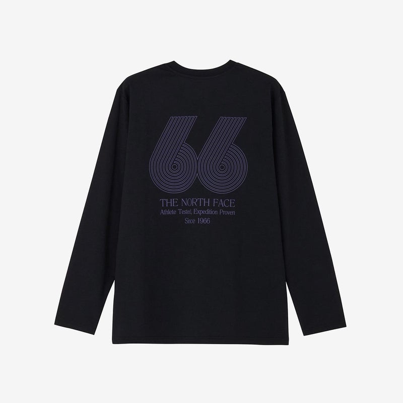 ザ・ノース・フェイスTHENORTHFACEアウトドアカジュアルウェア長袖TシャツロンTロングスリーブES66グラフィックティーNT82673-Kメンズ男性26FW秋冬