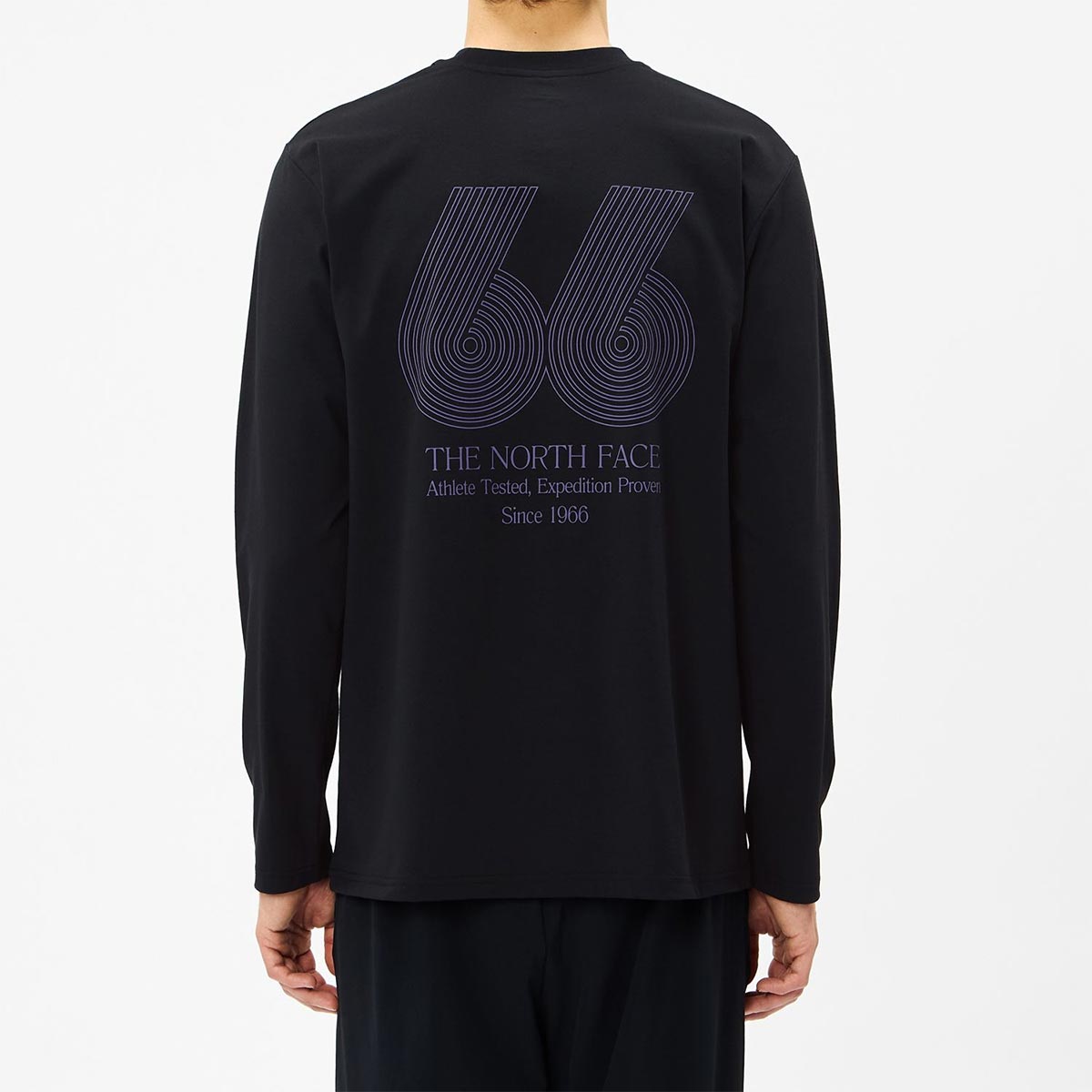 ザ・ノース・フェイスTHENORTHFACEアウトドアカジュアルウェア長袖TシャツロンTロングスリーブES66グラフィックティーNT82673-Kメンズ男性26FW秋冬