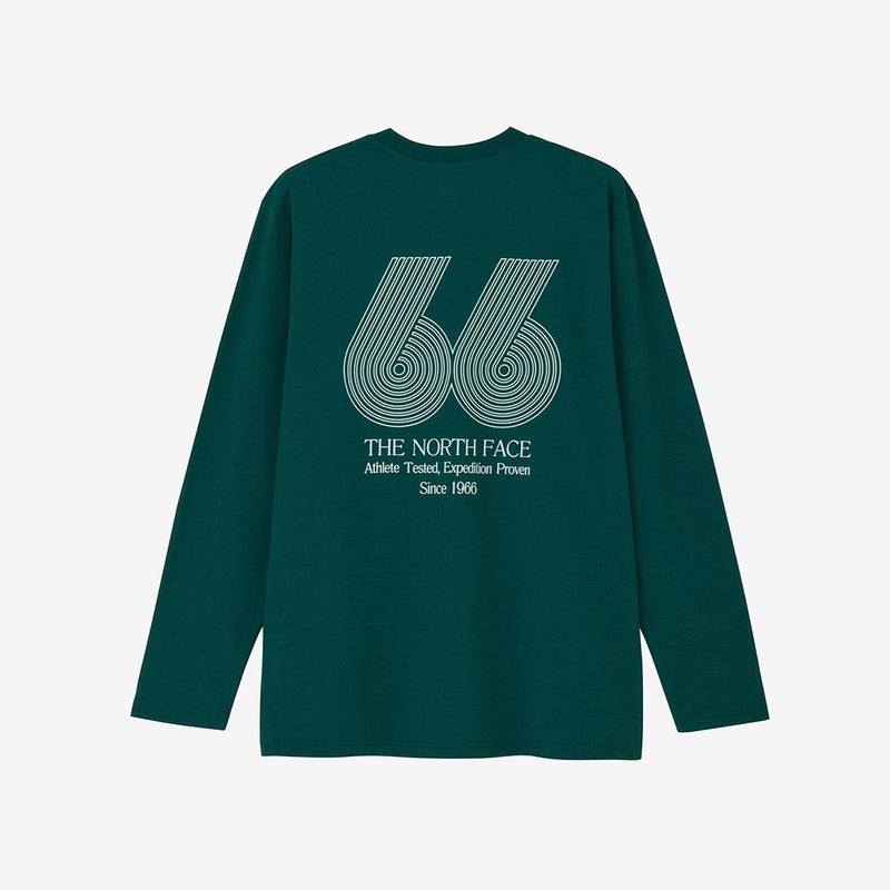 ザ・ノース・フェイスTHENORTHFACEアウトドアカジュアルウェア長袖TシャツロンTロングスリーブES66グラフィックティーNT82673-PTメンズ男性26FW秋冬