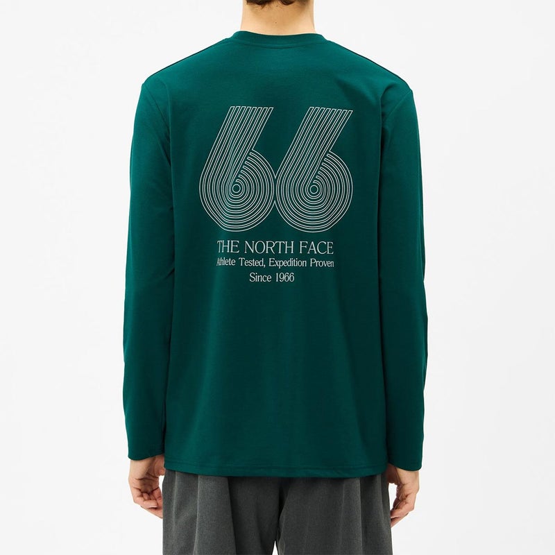 ザ・ノース・フェイスTHENORTHFACEアウトドアカジュアルウェア長袖TシャツロンTロングスリーブES66グラフィックティーNT82673-PTメンズ男性26FW秋冬