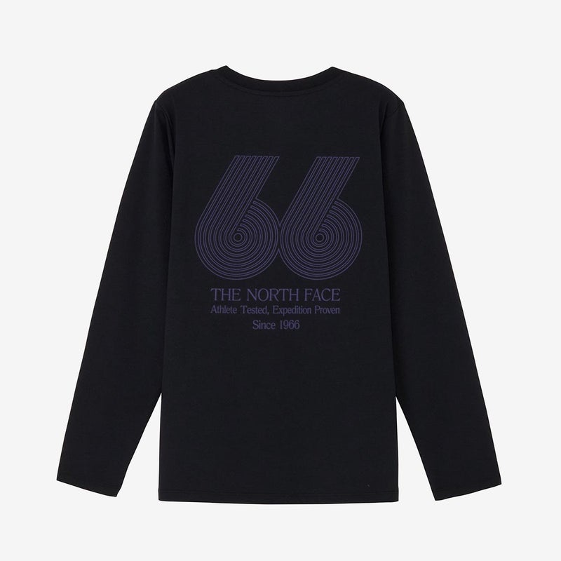 ザ・ノース・フェイスTHENORTHFACEアウトドアカジュアルウェア長袖TシャツロンTロングスリーブES66グラフィックティーNTW82673-Kレディース女性26FW秋冬