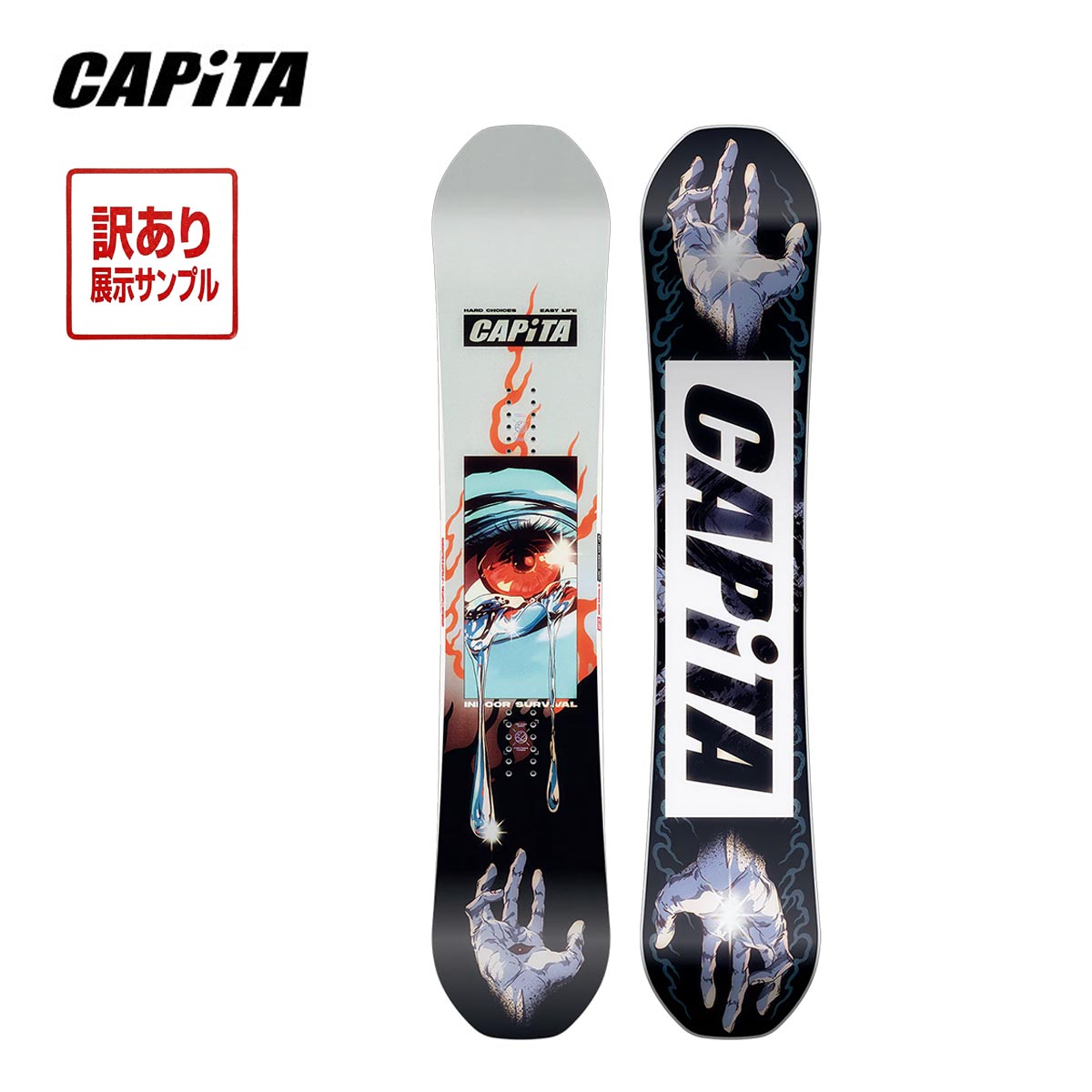 CAPiTA スノーボード ビンディング付き 訳あり・展示会サンプル品】【セール55%OFF】キャピタ CAPITA 25-26