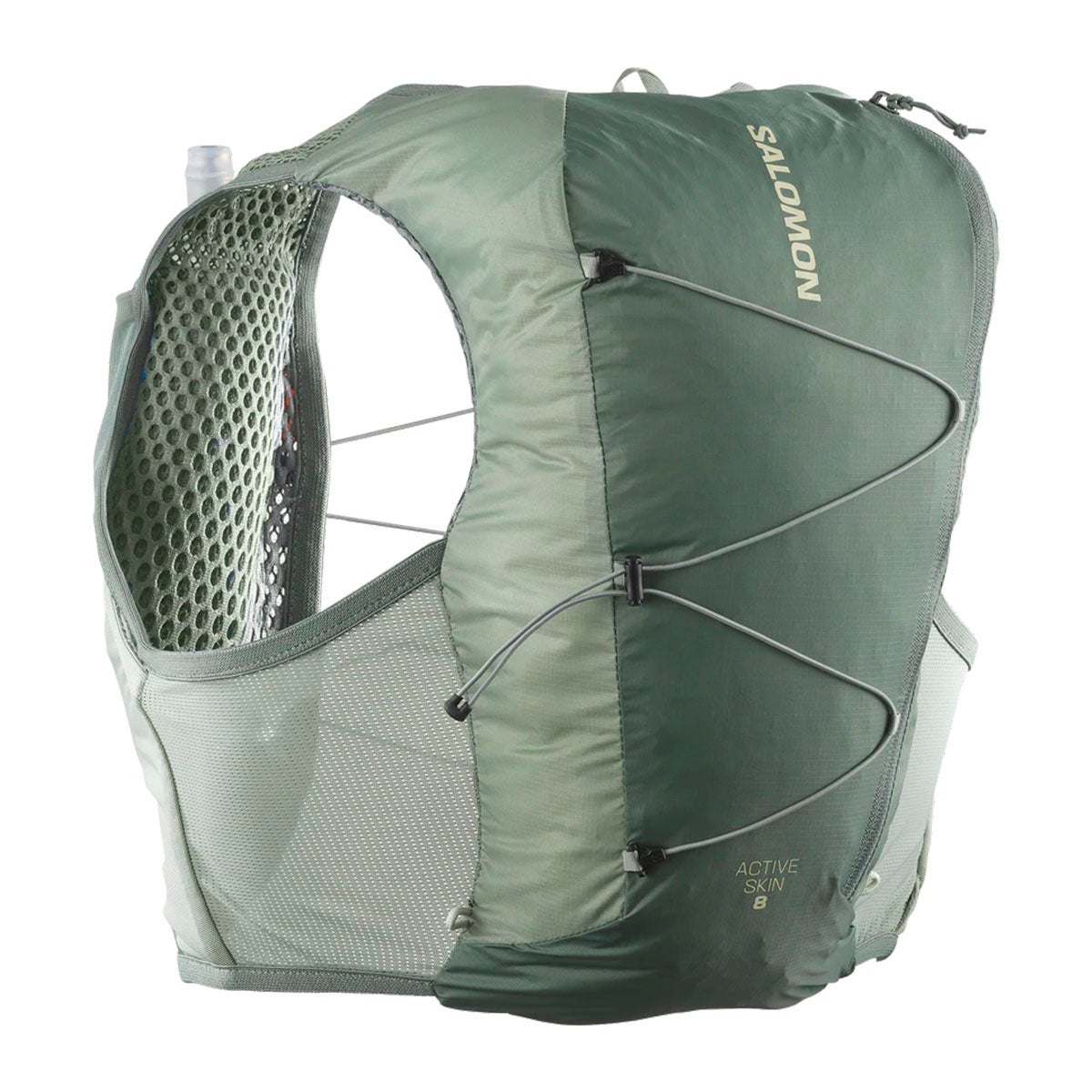 サロモンSALOMONランニング鞄バッグバックパックACTIVESKIN8ランニングベストフラスク付LC217800026FA秋冬