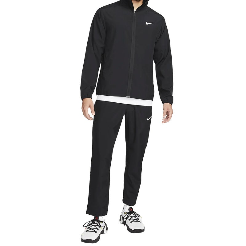 ナイキNIKEジムフィットネストレーニングウェアアウタージャケットドライフィットフォームフーディジャケットFB7483-010メンズ男性23HO秋冬