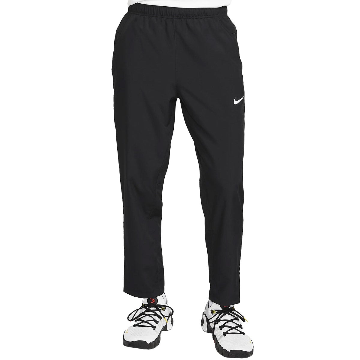 ナイキNIKEジムフィットネストレーニングボトムスロングパンツ長ズボンフォームドライフィットオープンヘムバーサタイルパンツFB7491-010メンズ男性23HO秋冬