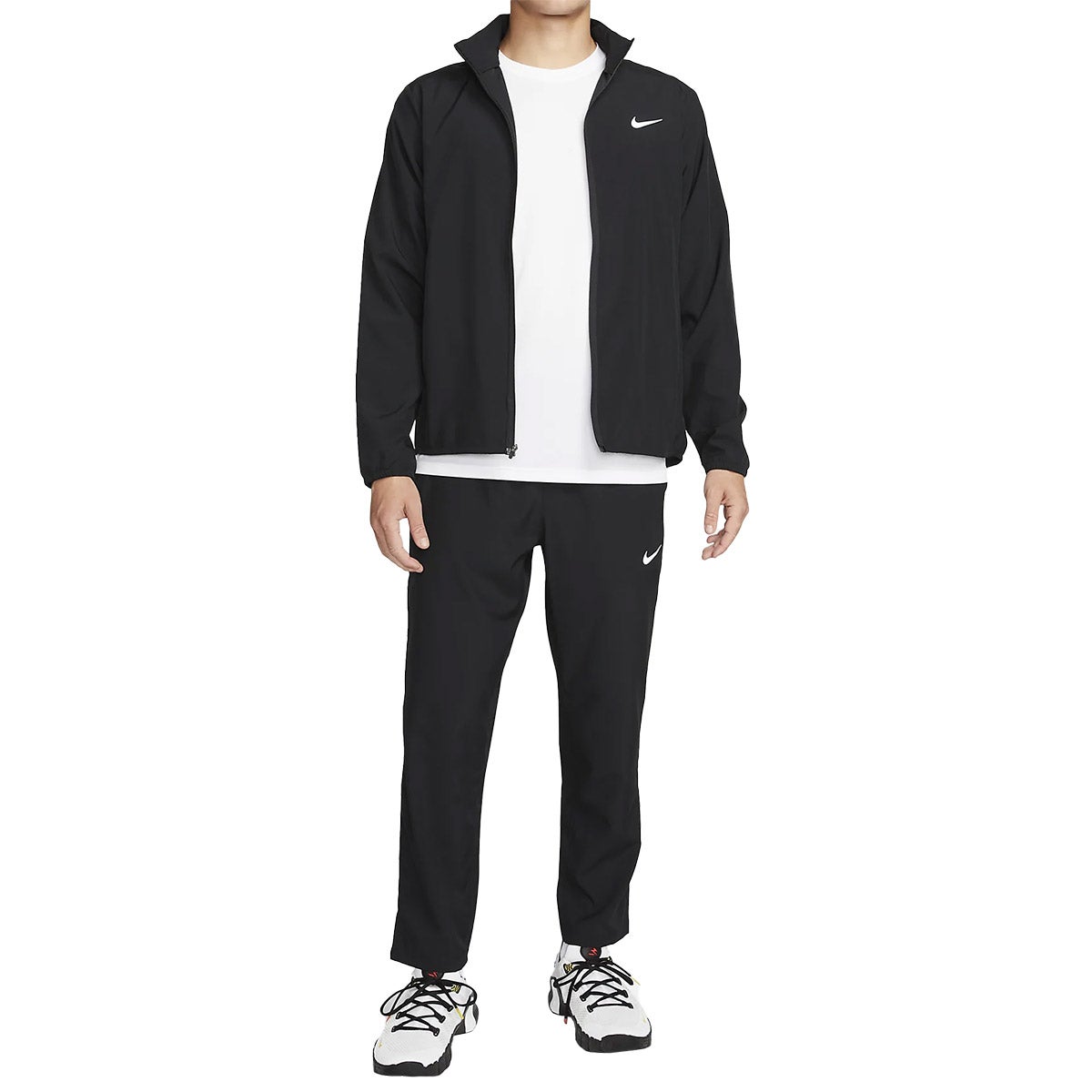 ナイキNIKEジムフィットネストレーニングボトムスロングパンツ長ズボンフォームドライフィットオープンヘムバーサタイルパンツFB7491-010メンズ男性24SP春夏