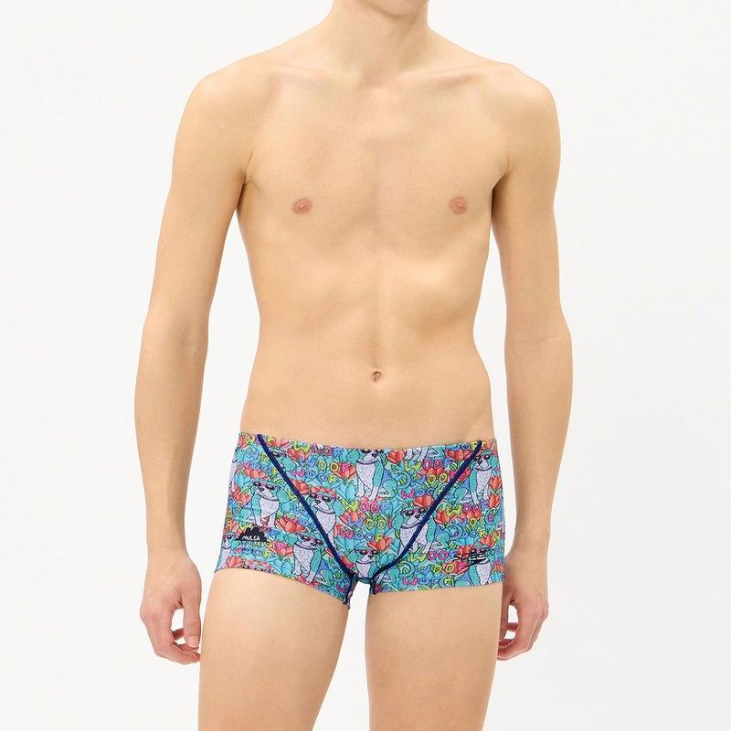 スピードSPEEDOスイムフィットネス競泳水着モルガフラワードッグターンズボックスMULGAFLOWERDOGTURNSBOXST52659MU-BLメンズ男性26S2