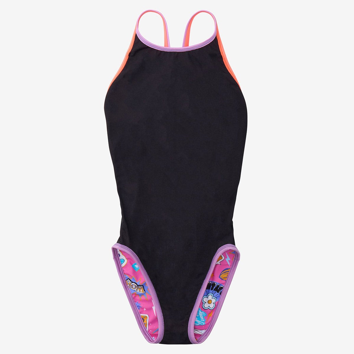 スピードSPEEDOスイムフィットネス競泳水着カラフルアイコンズターンズスーツCOLORFULICONSTURNSSUITSTW02654-BLレディース女性26S2