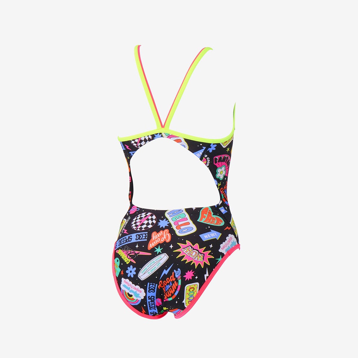 スピードSPEEDOスイムフィットネス競泳水着カラフルアイコンズターンズスーツCOLORFULICONSTURNSSUITSTW02654-Kレディース女性26S2