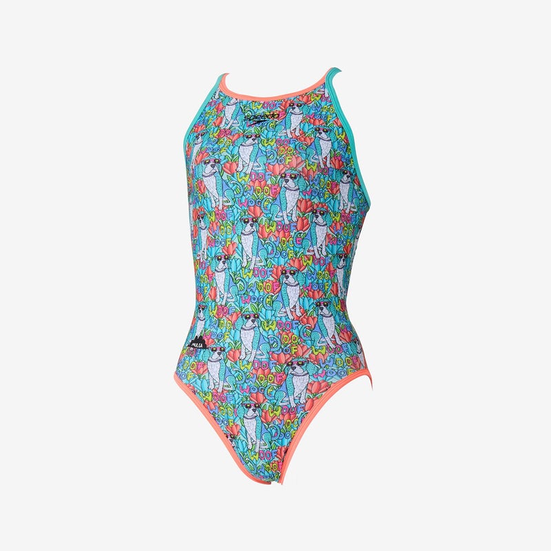 スピードSPEEDOスイムフィットネス競泳水着モルガフラワードッグターンズスーツMULGAFLOWERDOGTURNSSUITSTW02659MU-BLレディース女性26S2