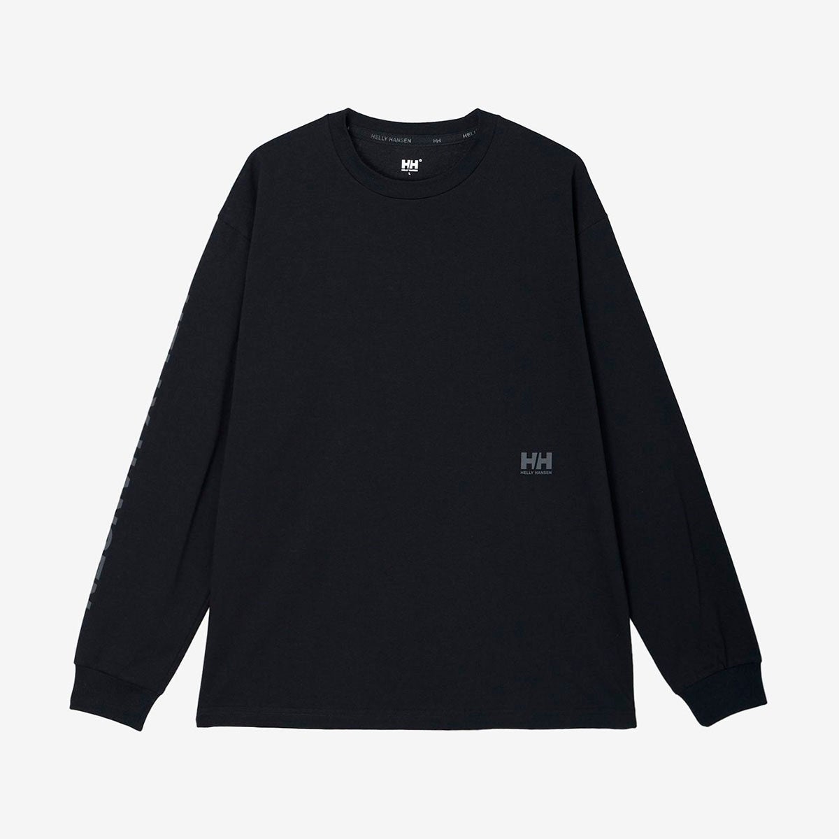 ヘリーハンセンHELLYHANSENアウトドアカジュアルウェア長袖TシャツロンTロングスリーブレターティーHME32659-Kメンズ男性26FW秋冬