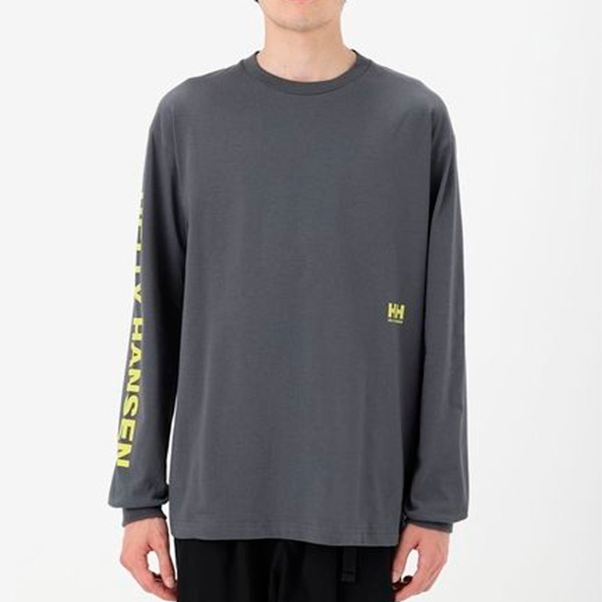 ヘリーハンセンHELLYHANSENアウトドアカジュアルウェア長袖TシャツロンTロングスリーブレターティーHME32659-KZメンズ男性26FW秋冬