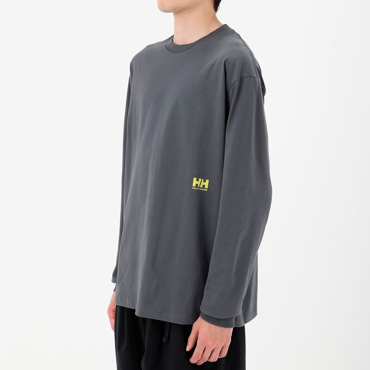 ヘリーハンセンHELLYHANSENアウトドアカジュアルウェア長袖TシャツロンTロングスリーブレターティーHME32659-KZメンズ男性26FW秋冬