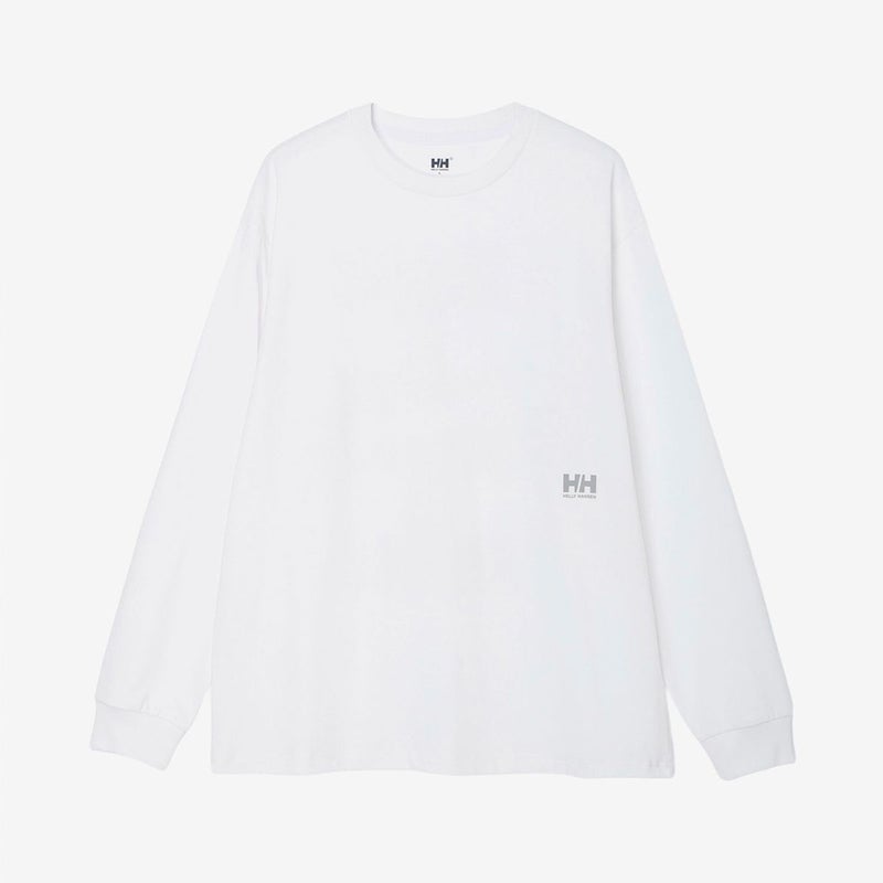 ヘリーハンセンHELLYHANSENアウトドアカジュアルウェア長袖TシャツロンTロングスリーブバーチカルビッグロゴティーHME32660-CWメンズ男性26FW秋冬