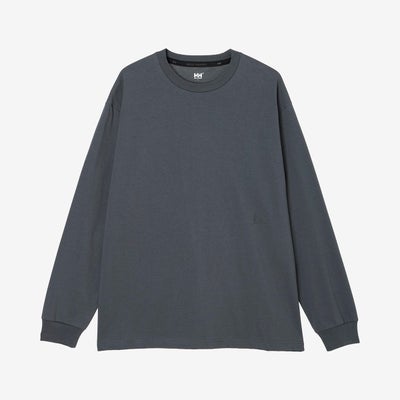 ヘリーハンセンHELLYHANSENアウトドアカジュアルウェア長袖TシャツロンTロングスリーブバーチカルビッグロゴティーHME32660-KZメンズ男性26FW秋冬