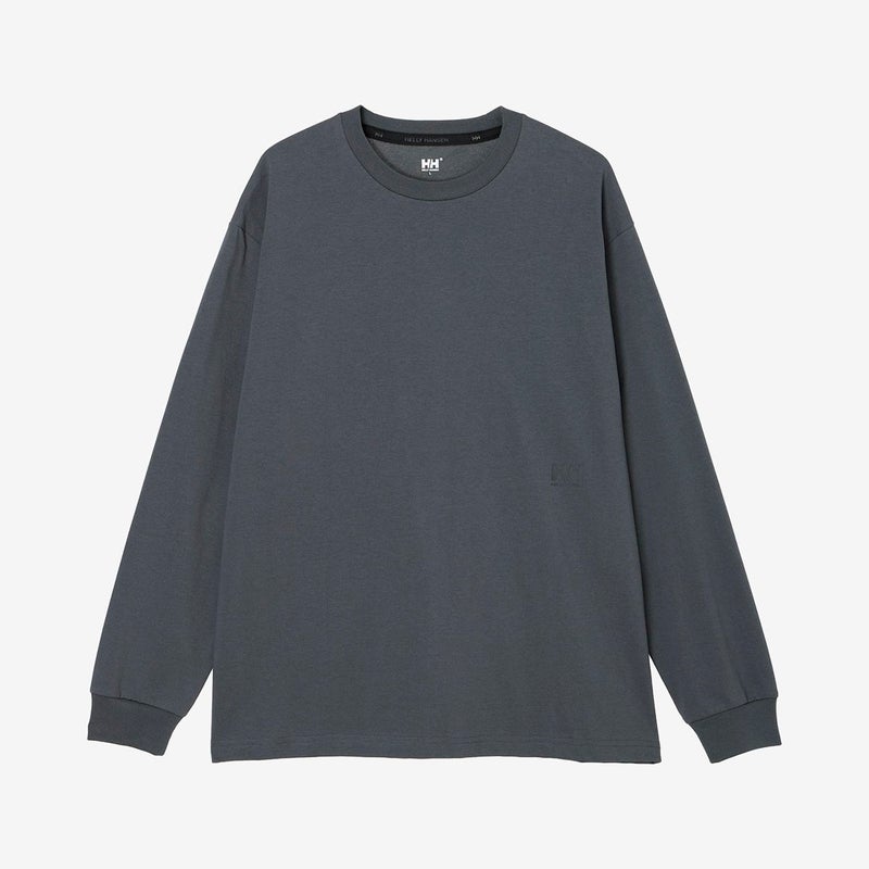 ヘリーハンセンHELLYHANSENアウトドアカジュアルウェア長袖TシャツロンTロングスリーブバーチカルビッグロゴティーHME32660-KZメンズ男性26FW秋冬