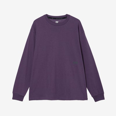 ヘリーハンセンHELLYHANSENアウトドアカジュアルウェア長袖TシャツロンTロングスリーブバーチカルビッグロゴティーHME32660-NTメンズ男性26FW秋冬
