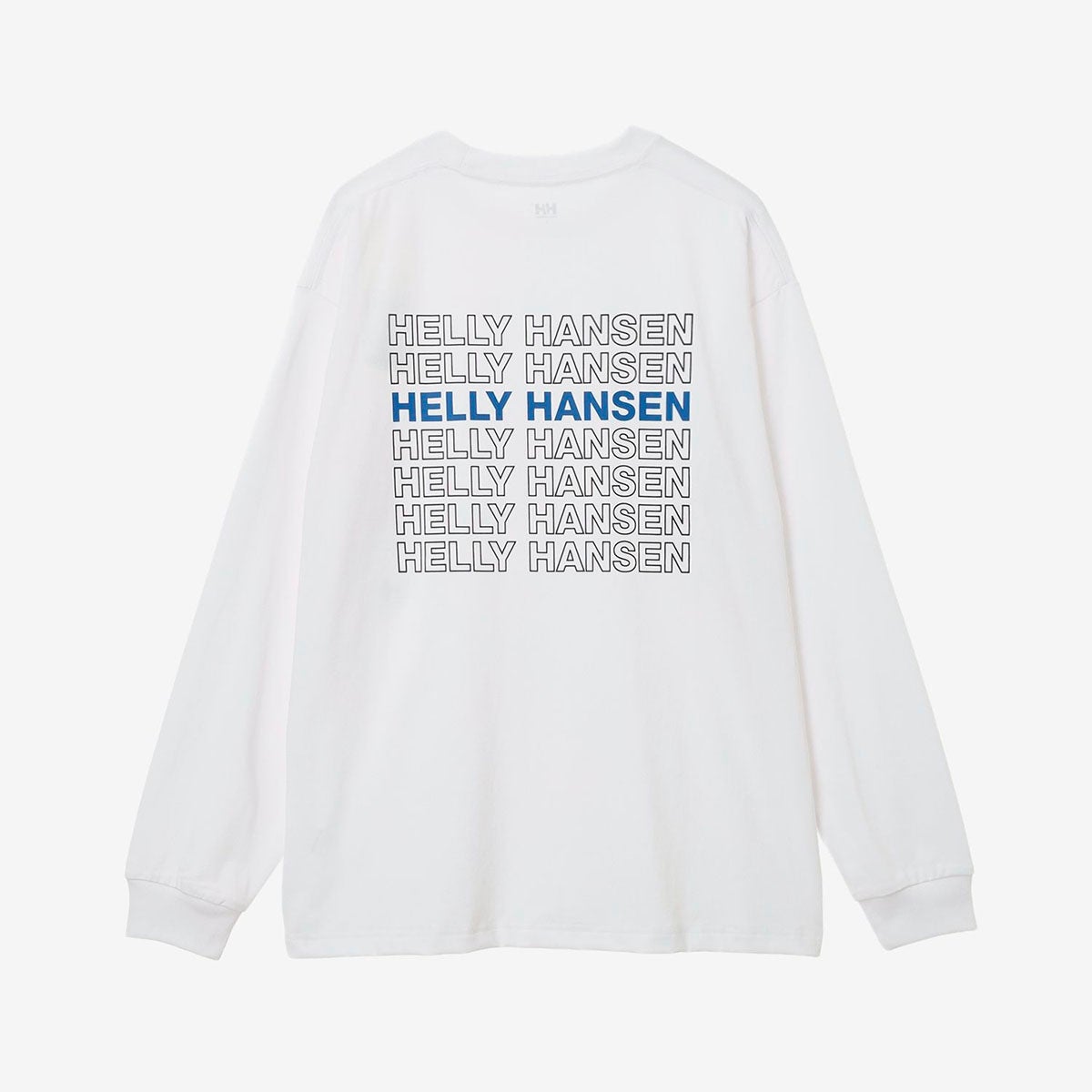 ヘリーハンセンHELLYHANSENアウトドアカジュアルウェア長袖TシャツロンTロングスリーブセブンロゴズティーHME32661-CWメンズ男性26FW秋冬