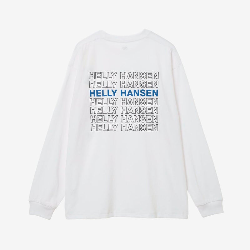 ヘリーハンセンHELLYHANSENアウトドアカジュアルウェア長袖TシャツロンTロングスリーブセブンロゴズティーHME32661-CWメンズ男性26FW秋冬