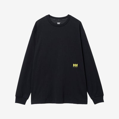 ヘリーハンセンHELLYHANSENアウトドアカジュアルウェア長袖TシャツロンTロングスリーブセブンロゴズティーHME32661-Kメンズ男性26FW秋冬