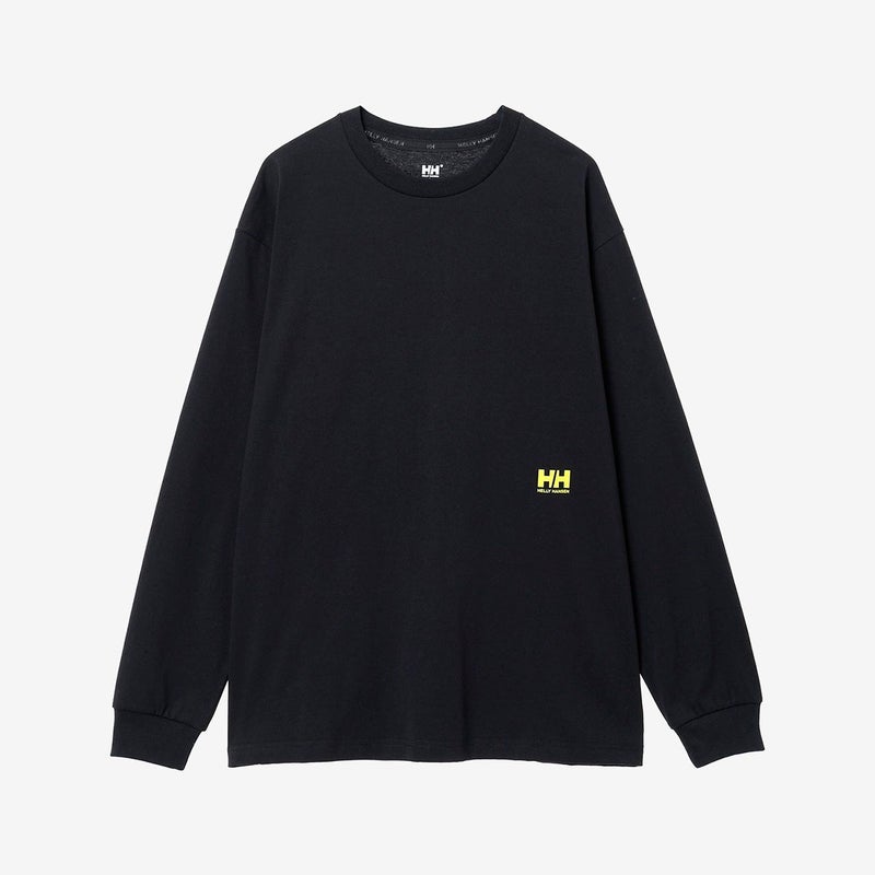 ヘリーハンセンHELLYHANSENアウトドアカジュアルウェア長袖TシャツロンTロングスリーブセブンロゴズティーHME32661-Kメンズ男性26FW秋冬