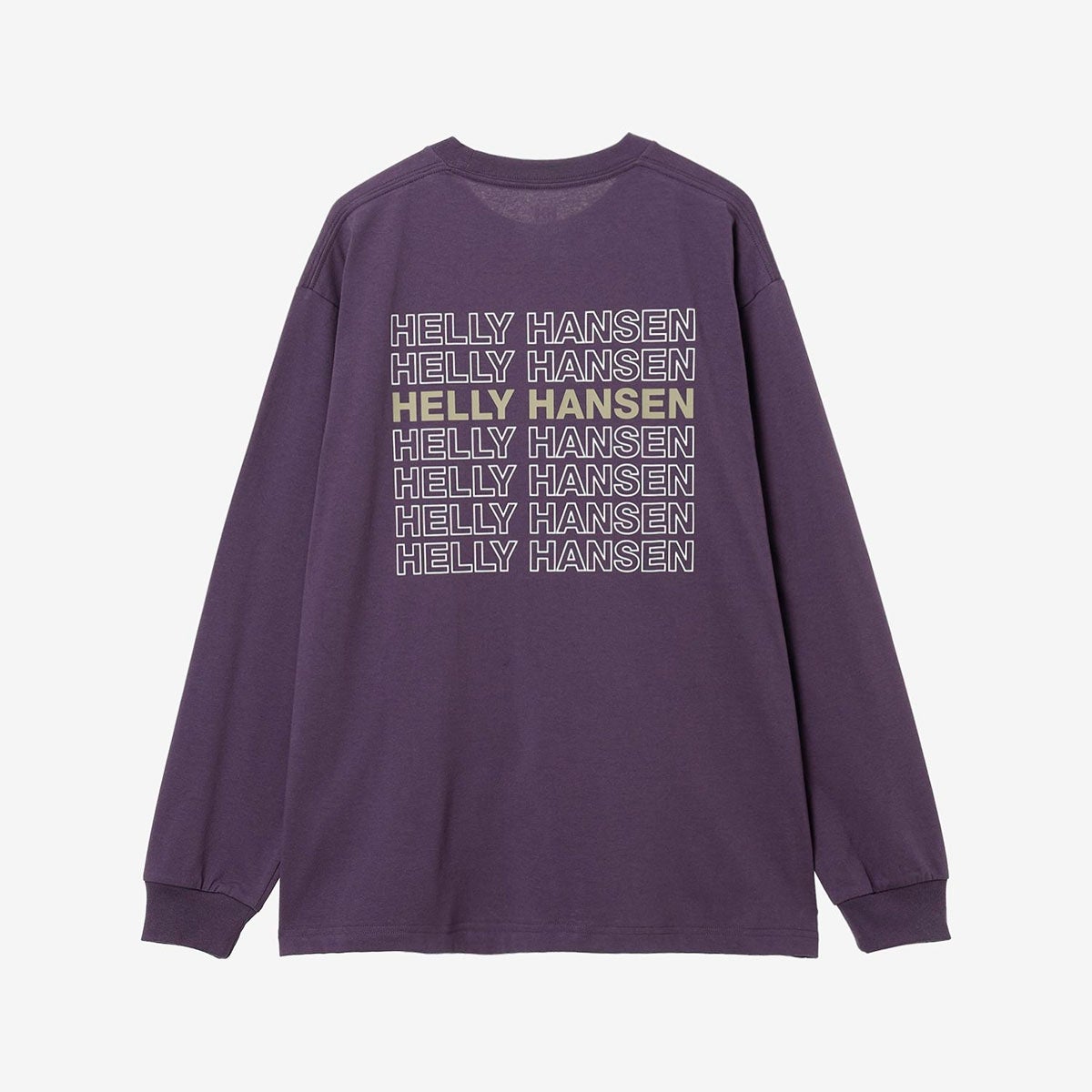 ヘリーハンセンHELLYHANSENアウトドアカジュアルウェア長袖TシャツロンTロングスリーブセブンロゴズティーHME32661-NTメンズ男性26FW秋冬