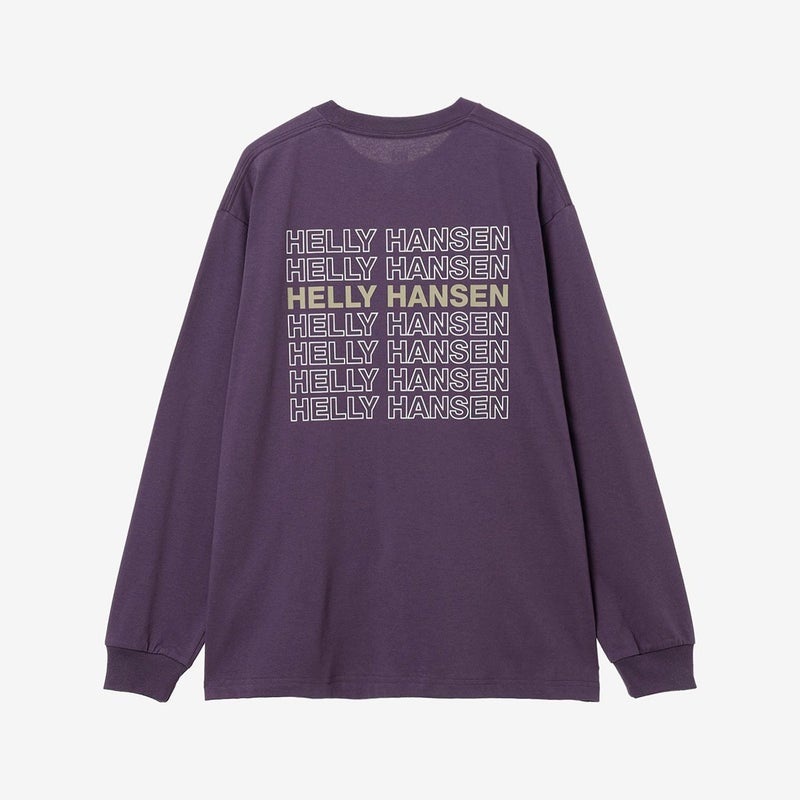 ヘリーハンセンHELLYHANSENアウトドアカジュアルウェア長袖TシャツロンTロングスリーブセブンロゴズティーHME32661-NTメンズ男性26FW秋冬
