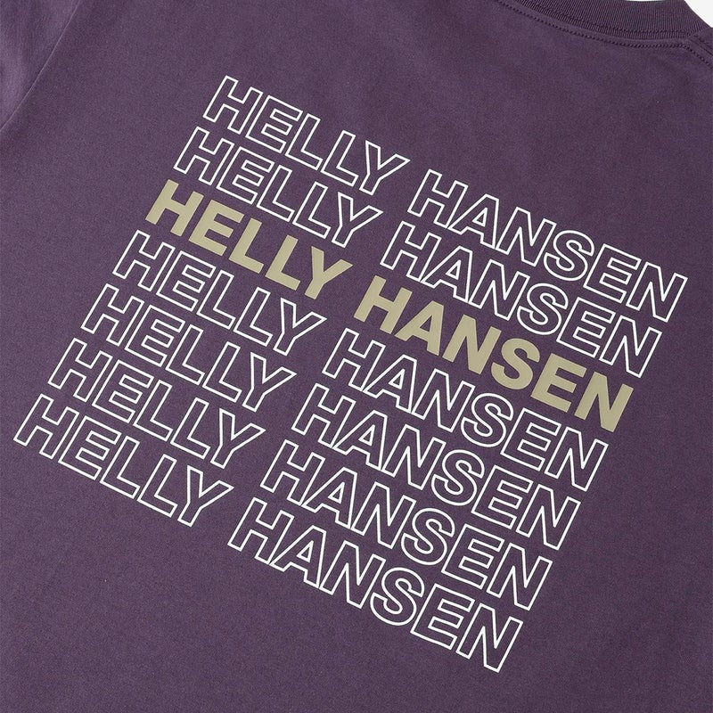 ヘリーハンセンHELLYHANSENアウトドアカジュアルウェア長袖TシャツロンTロングスリーブセブンロゴズティーHME32661-NTメンズ男性26FW秋冬