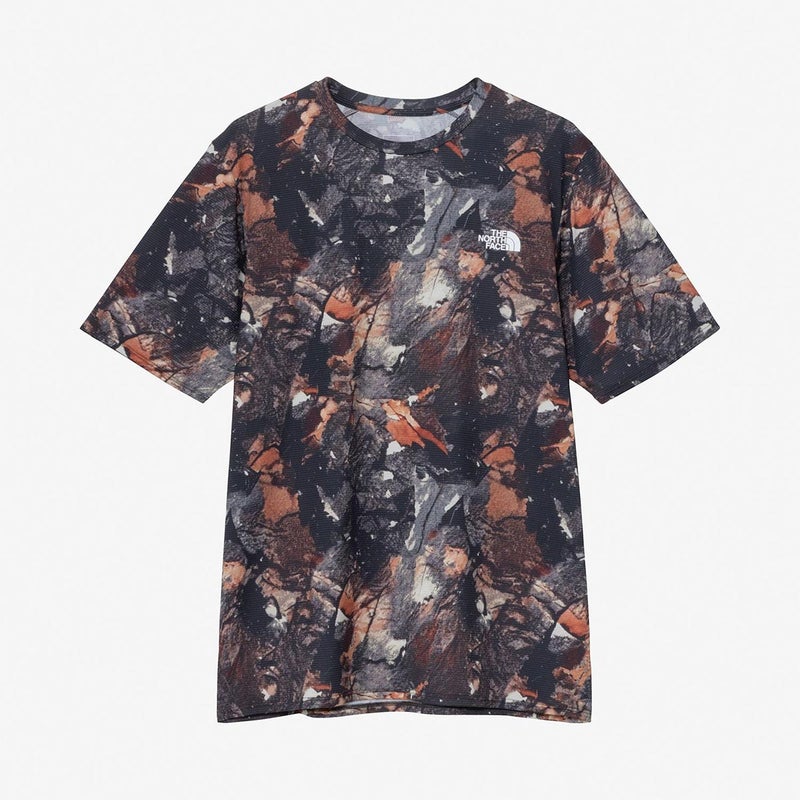 ザ・ノース・フェイスTHENORTHFACEランニングウェア半袖TシャツショートスリーブGTDメランジクルーNT12595-CMメンズ男性26FW秋冬
